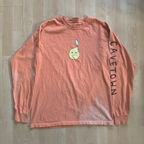 Cavetown Lemon Merch Cotton Long Sleeve Tee Unisex Size M - Picture 1 of 8